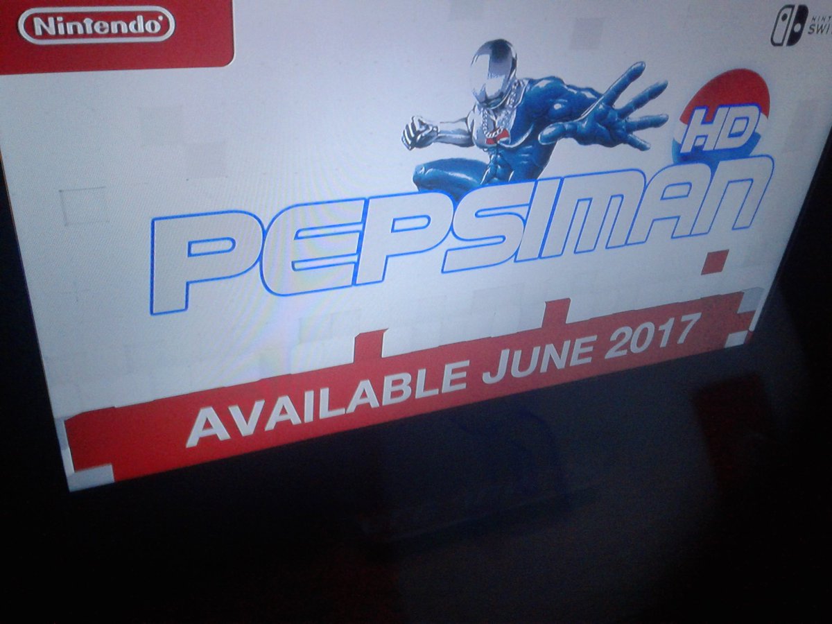 PSで発売された『ペプシマン』がニンテンドースイッチで復活 