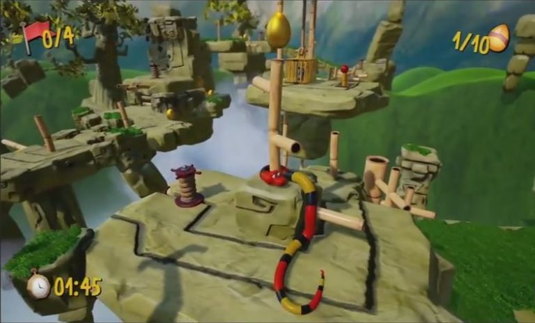 3Dアクションパズルゲーム『Snake Pass』がニンテンドースイッチでも発売決定！