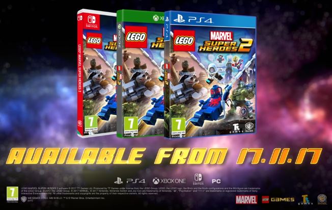 sammenbrud Investere Ødelæggelse LEGO Marvel Super Heroes 2』のAnnounce Trailerが公開 | Nintendo Switch 情報ブログ