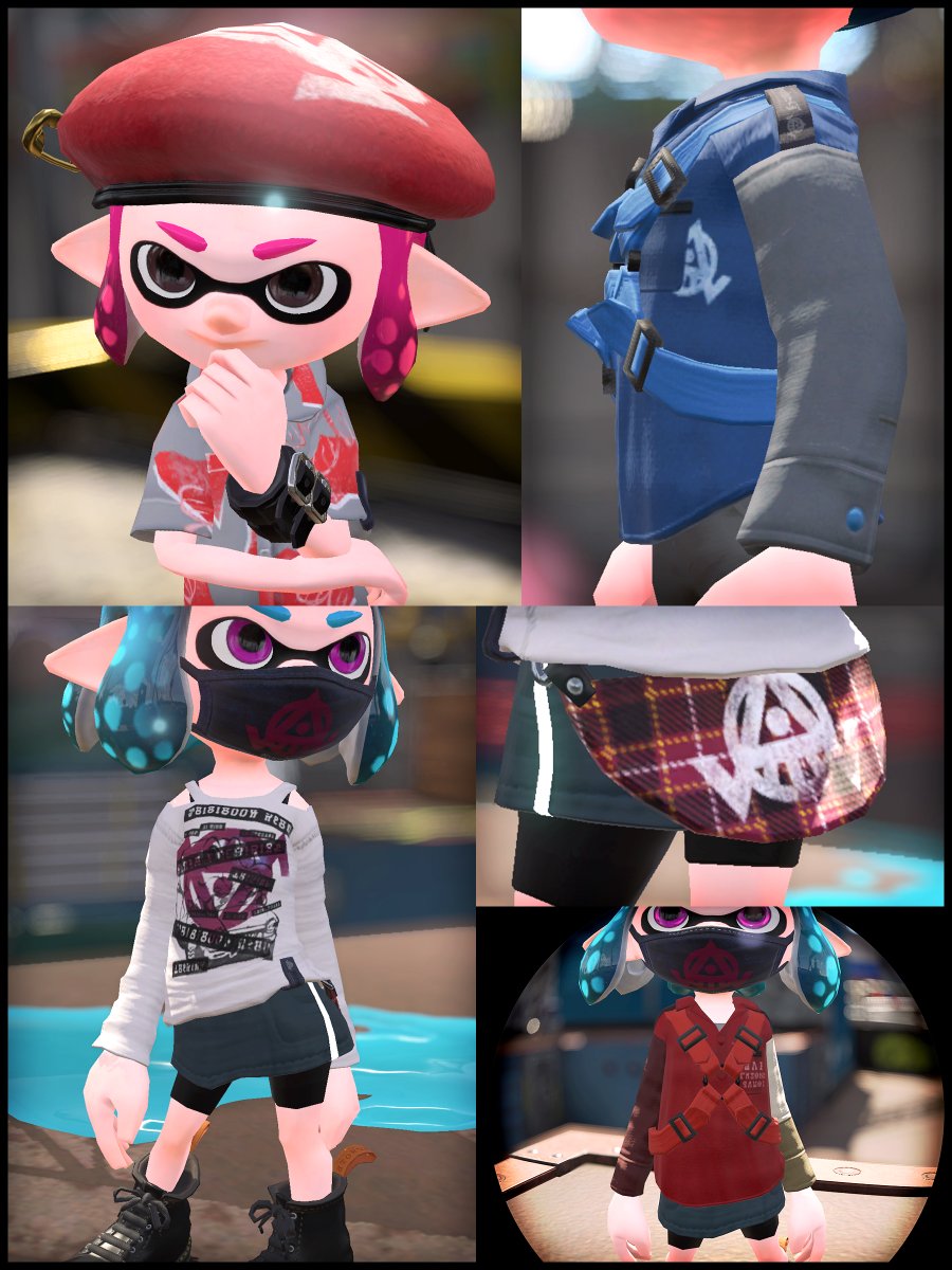 スプラトゥーン2 で新しい服のブランドの アナアキ が公開