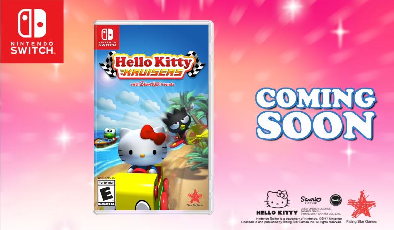 ハローキティのレースゲーム Hello Kitty Kruisers がnintendo Switchで発売決定 紹介映像も公開 Nintendo Switch 情報ブログ