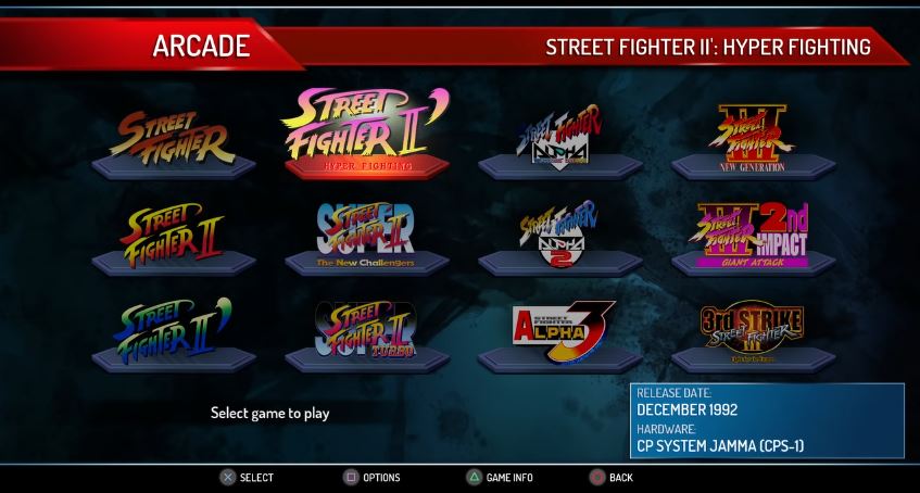 Street Fighter 30th Anniversary Collection のプレイ動画が公開