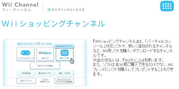 Wiiショッピングチャンネル のwiiポイントの残高追加が18年3月27日 火 朝5時をもって終了へ Nintendo Switch 情報ブログ 非公式
