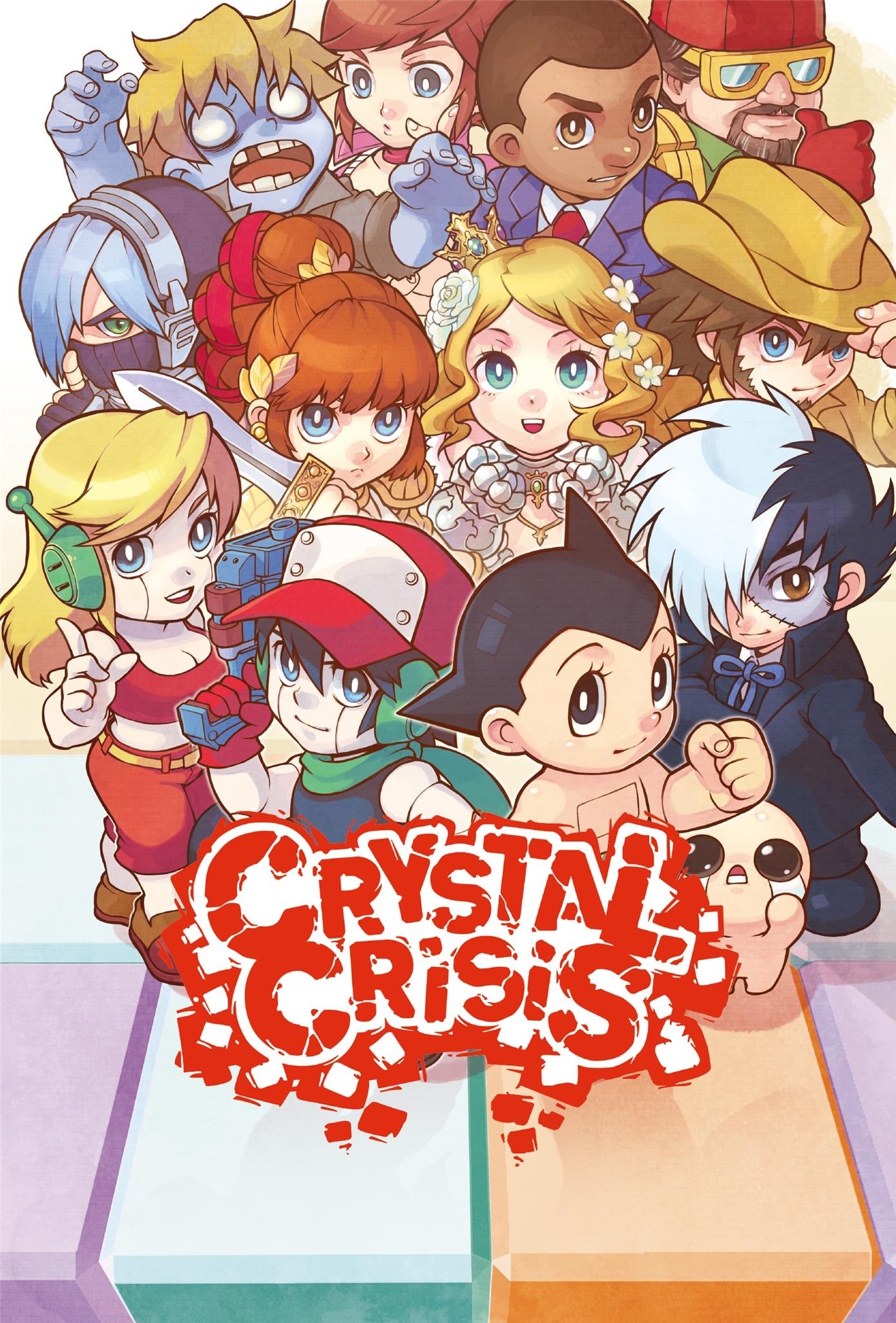 鉄腕アトムや洞窟物語などがクロスオーバーした対戦格闘パズル Crystal Crisis の国内版が2018年秋に発売決定