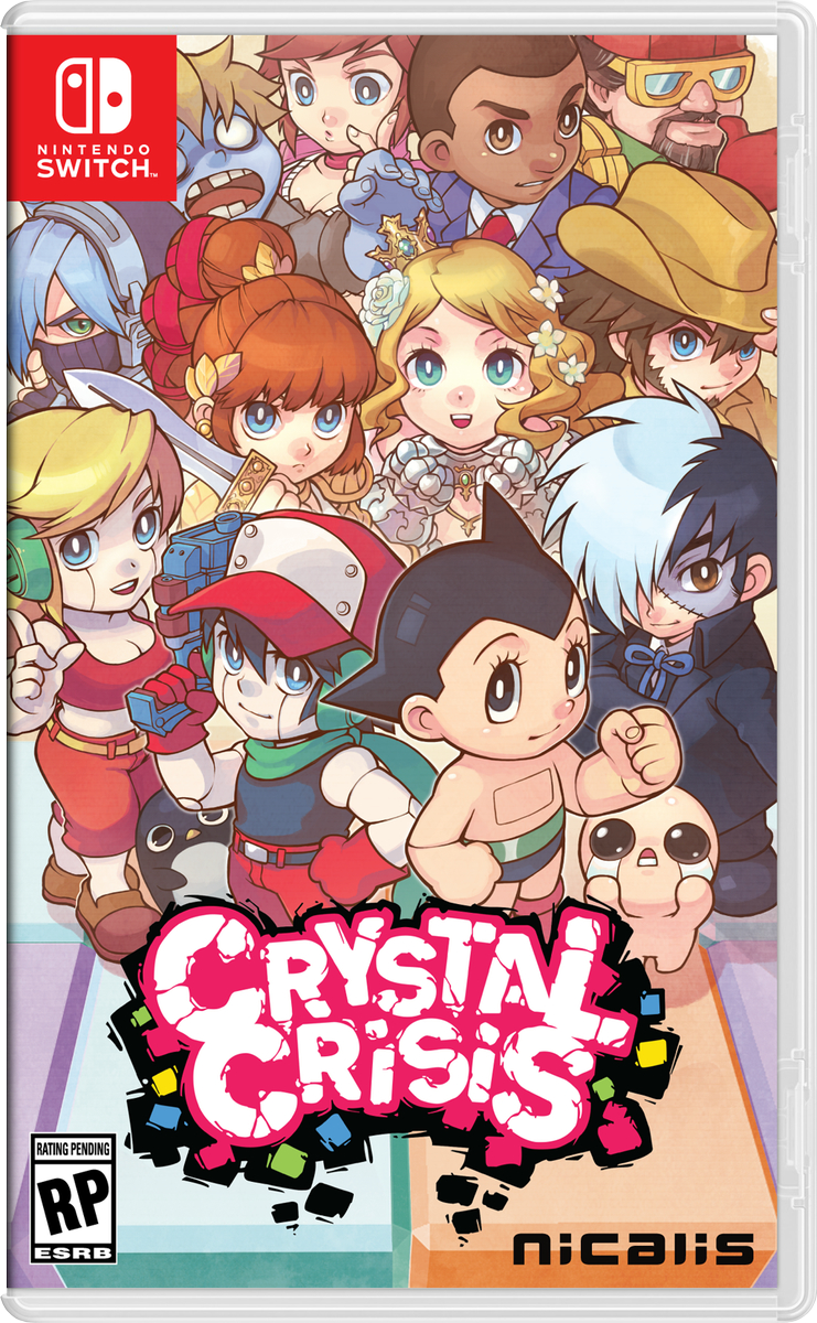 鉄腕アトムや洞窟物語などがクロスオーバーした対戦格闘パズル Crystal Crisis の国内版が18年秋に発売決定