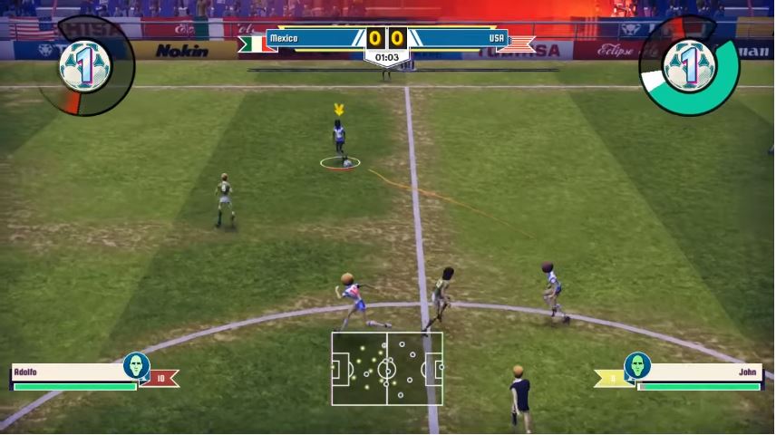 Switch版 Legendary Eleven が海外で6月8日に配信決定 アーケードスタイルのサッカーゲーム