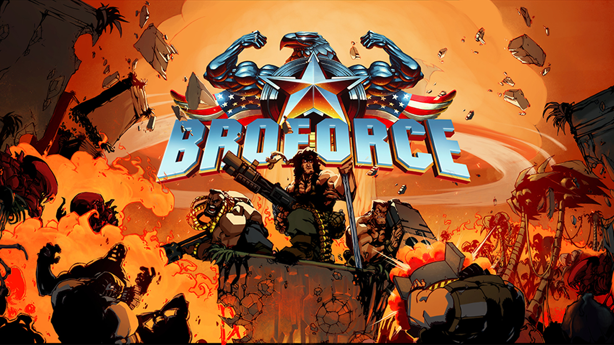 Switch版 Broforce の海外配信日が2018年9月6日に決定 どこかで見たようなヒーローが活躍する名作洋画的な8bitアクション