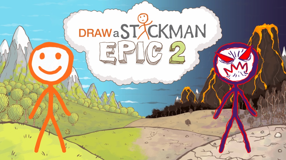 Switch用ソフト Draw A Stickman Epic 2 が18年8月9日に配信決定 落書き棒人間の活躍を描いたパズルアクション Nintendo Switch 情報ブログ