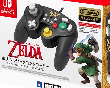 HORIから発売される「クラシックコントローラー for Nintendo Switch 