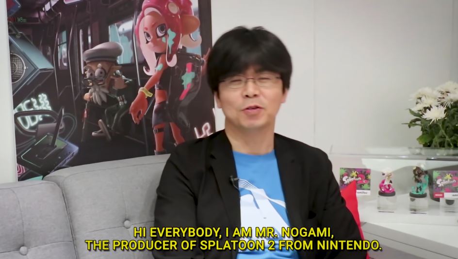 スプラトゥーン2 のプロデューサー 野上恒氏へのインタビュー映像が任天堂 オーストラリアから公開 Nintendo Switch 情報ブログ 非公式