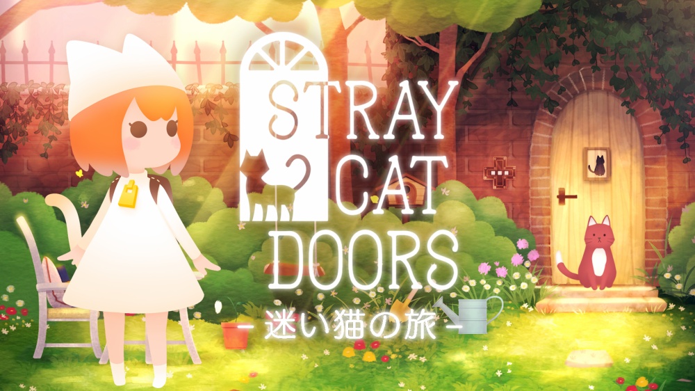 Switch用ソフト 迷い猫の旅 Stray Cat Doors が19年1月31日に配信決定 かわいいキャラクターと一緒に謎を解いていく脱出ゲーム Nintendo Switch 情報ブログ