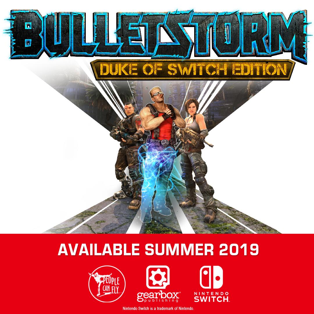Switch版 Bulletstorm Duke Of Switch Edition が海外向けとして19年夏に発売決定 Fpsゲーム
