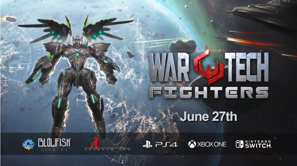 Ps4 Switch Xbox One版 War Tech Fighters の海外発売日が2019年6