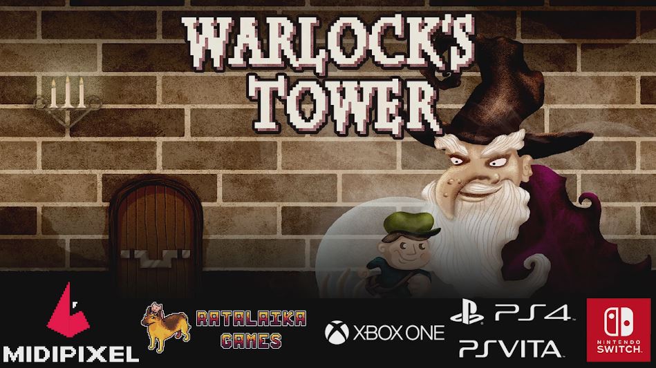 Switch版 Warlock S Tower が海外向けとして19年5月29日に発売決定 ゲームボーイに触発されたパズルゲーム