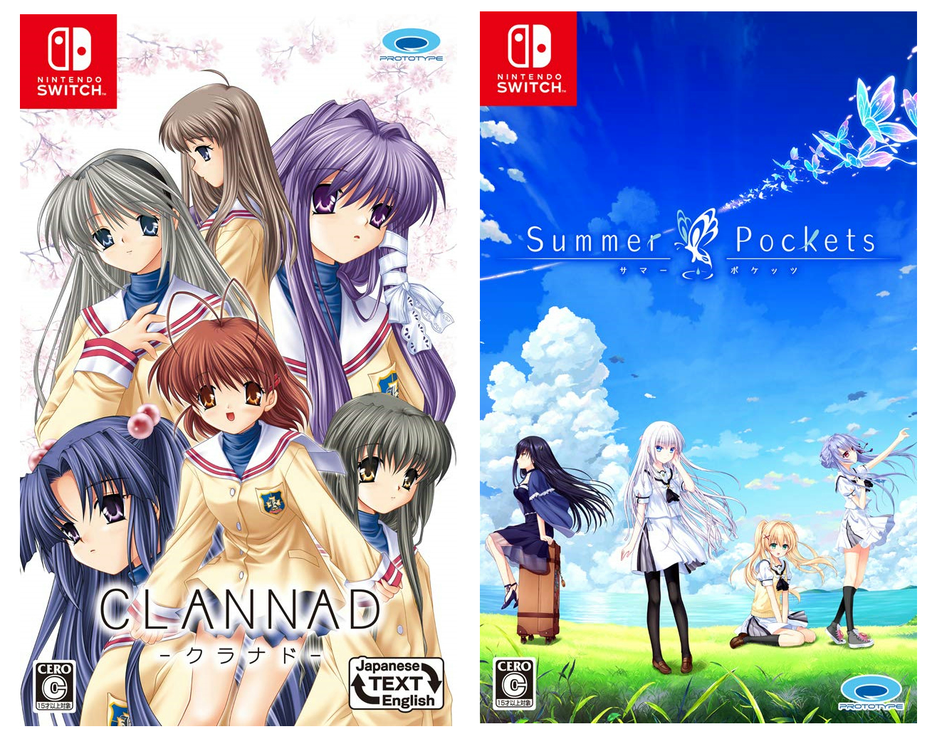 Switch版 Clannad のパッケージ版 初回生産分の全数出荷が完了 Summer Pocket についても追加出荷が決定