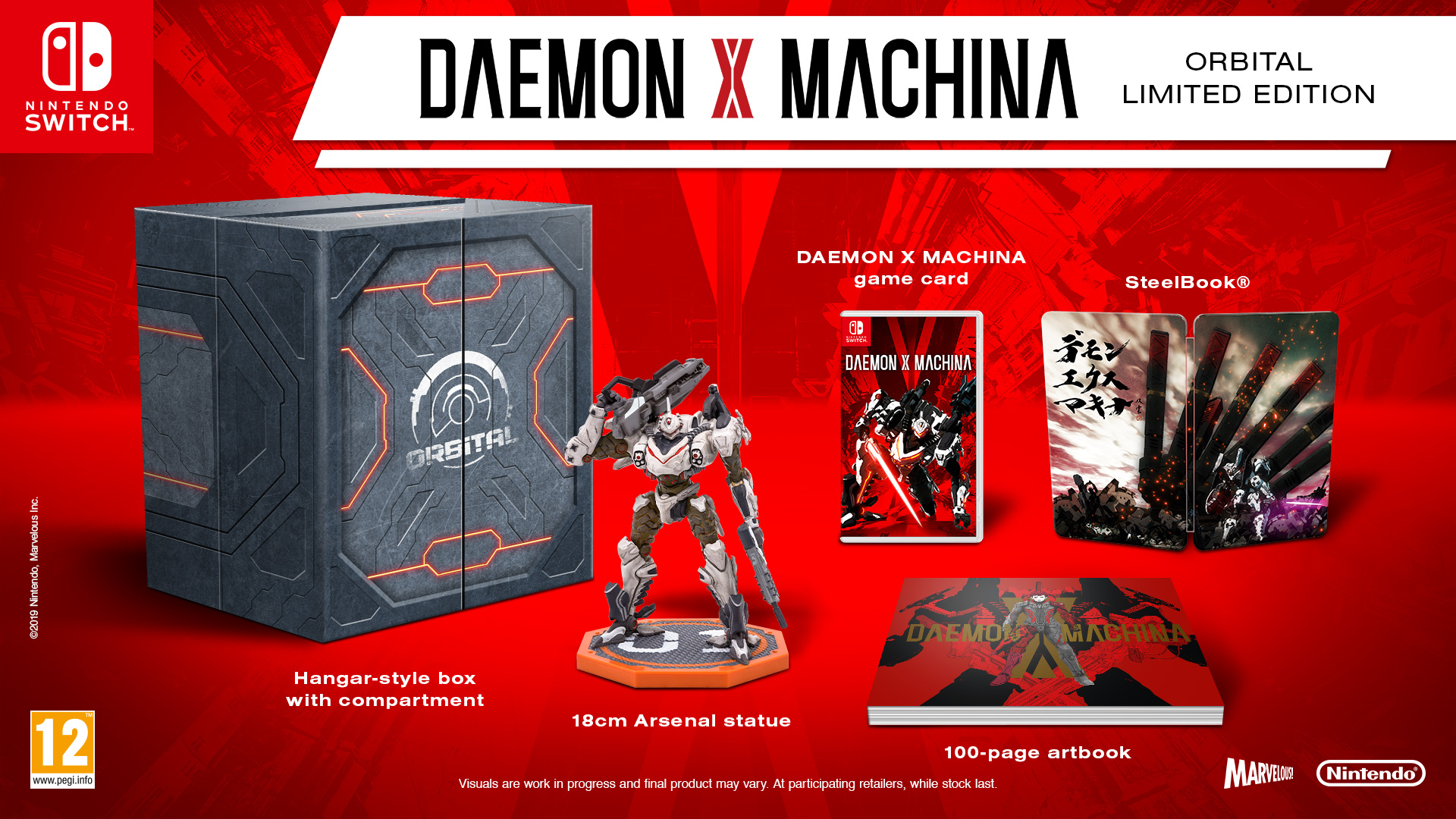 Daemon X Machina Orbital Limited Edition がヨーロッパ向けとして発売決定