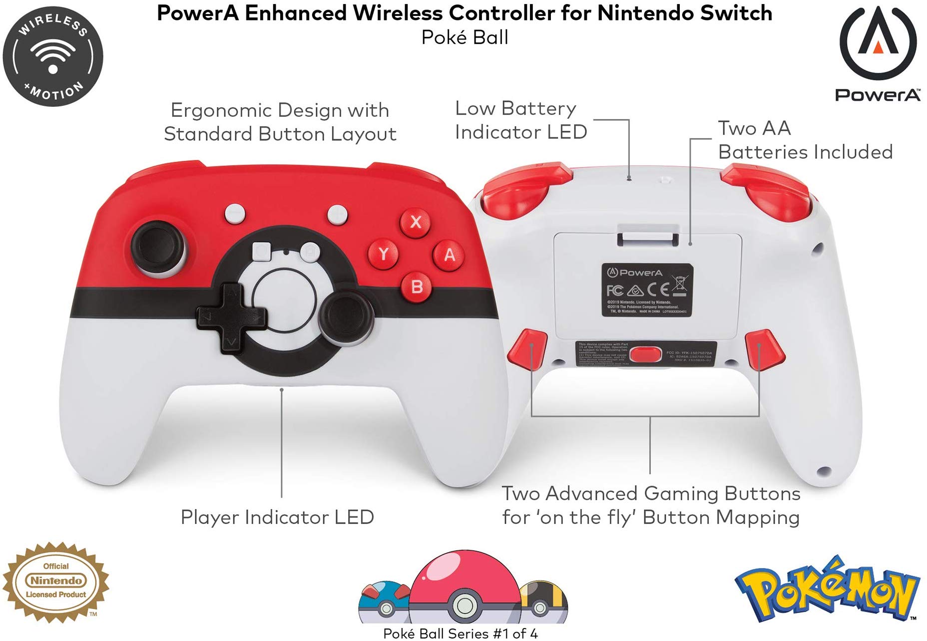 PowerAから任天堂をテーマにした新しい『Nintendo Switch ワイヤレスコントローラー』が海外向けとして発売決定！ | Nintendo  Switch 情報ブログ