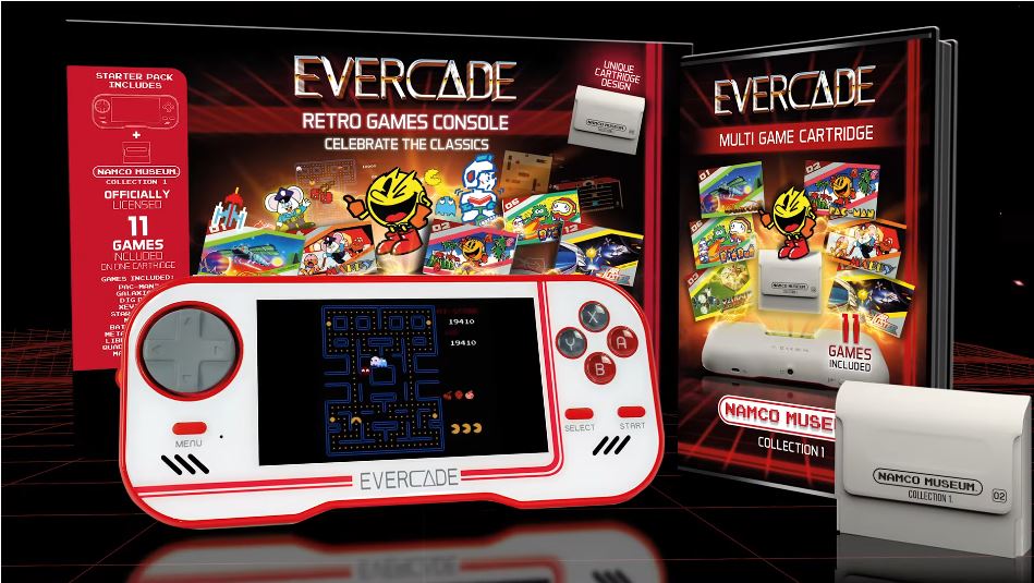 クラシックゲームが楽しめる携帯レトロゲーム機 Evercade のpreview Trailerが公開