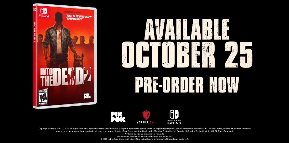 Switch版『Into the Dead 2』が海外向けとして2019年10月25日から配信 