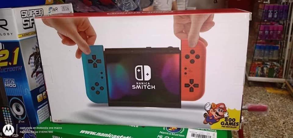 Nintendo Switch 本体の模造品が海外の小売店に登場 Nintendo Switch 情報ブログ