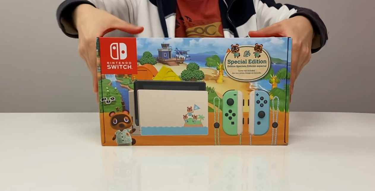 Nintendo Switch あつまれ どうぶつの森エディション の開封動画が公開