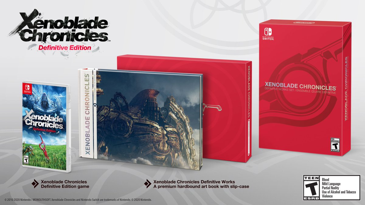Xenoblade Definitive Edition Collector's Set』の欧州版にはさらに 