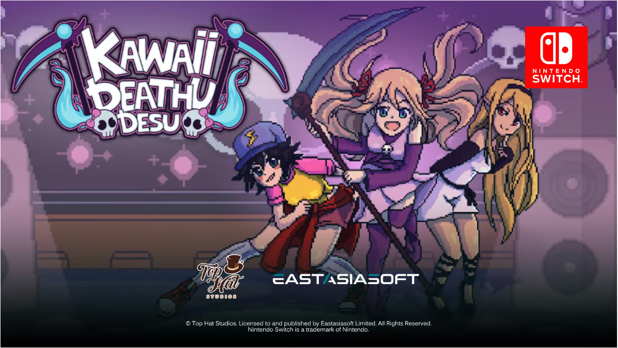 Switch版 Kawaii Deathu Desu が海外向けとして年4月16日に配信決定 ドット絵が魅力的な2dアクションゲーム