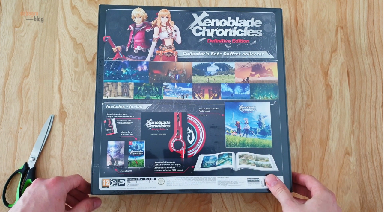 欧州限定版『Xenoblade Chronicles Definitive Edition Collector’s Set』の開封動画が公開