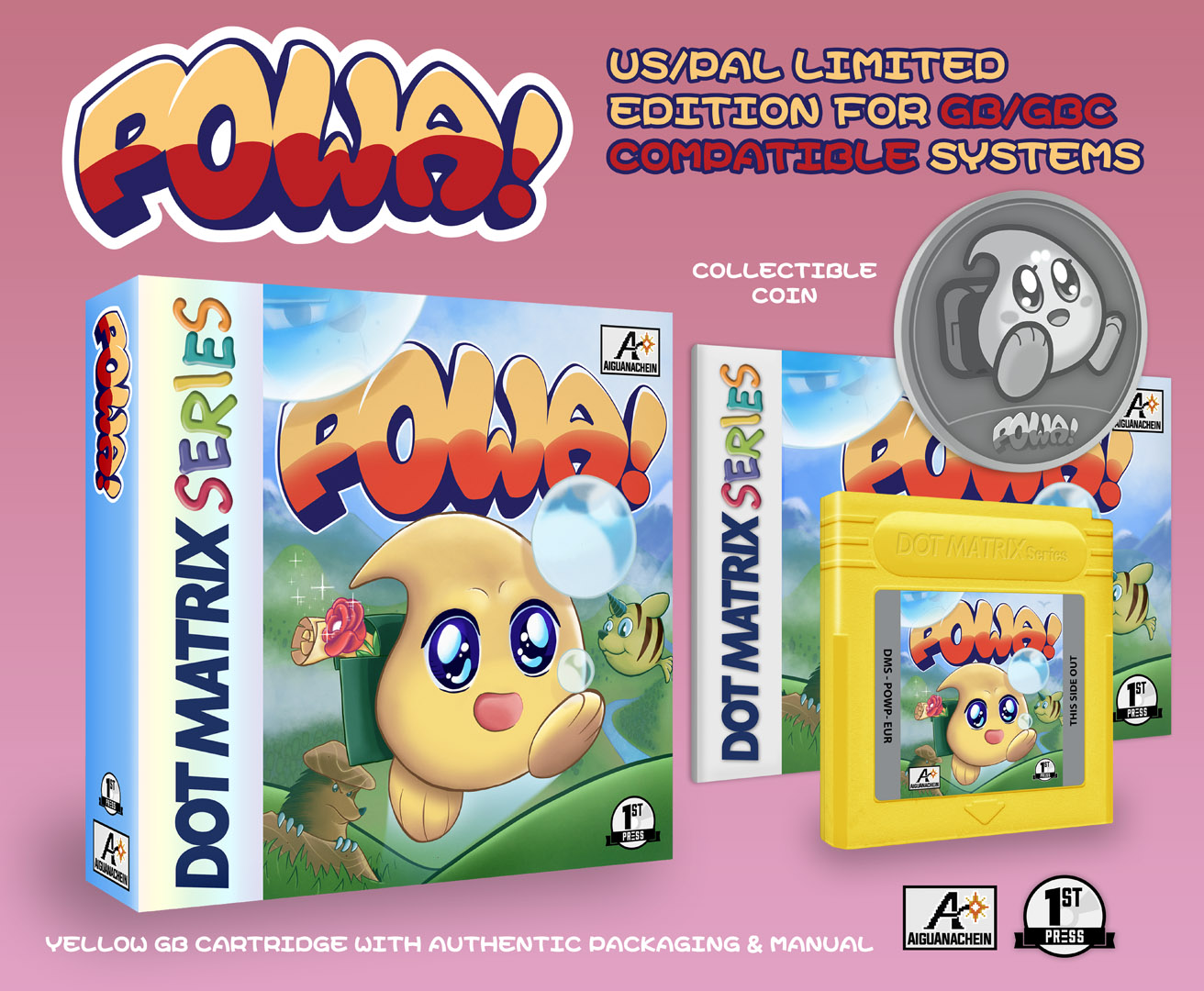 GBシステム互換ゲーム『POWA!/ポワッ！』の先行予約が2020年7月19日より開始！ | Nintendo Switch 情報ブログ