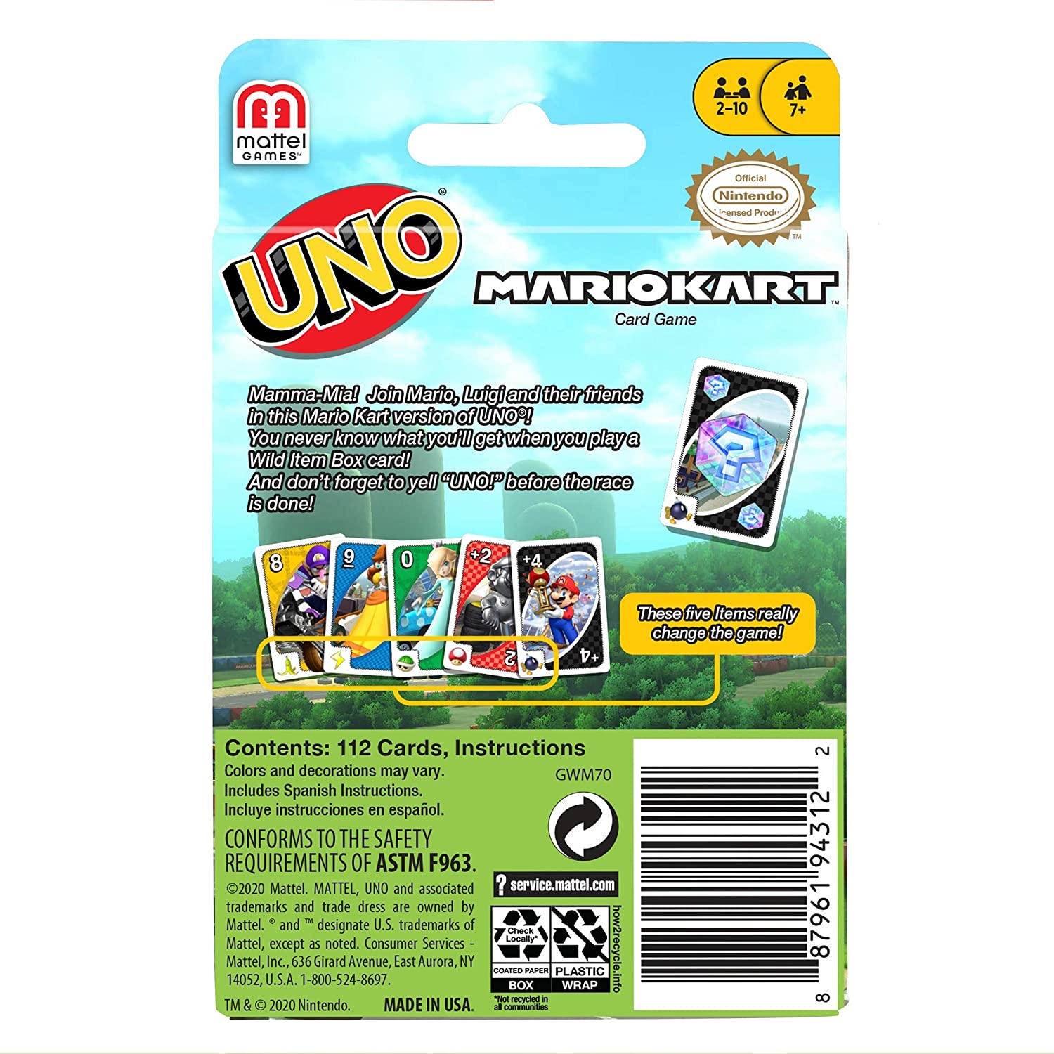 マテルから『UNO マリオカート』が2021年5月1日に発売決定！ | Nintendo Switch 情報ブログ