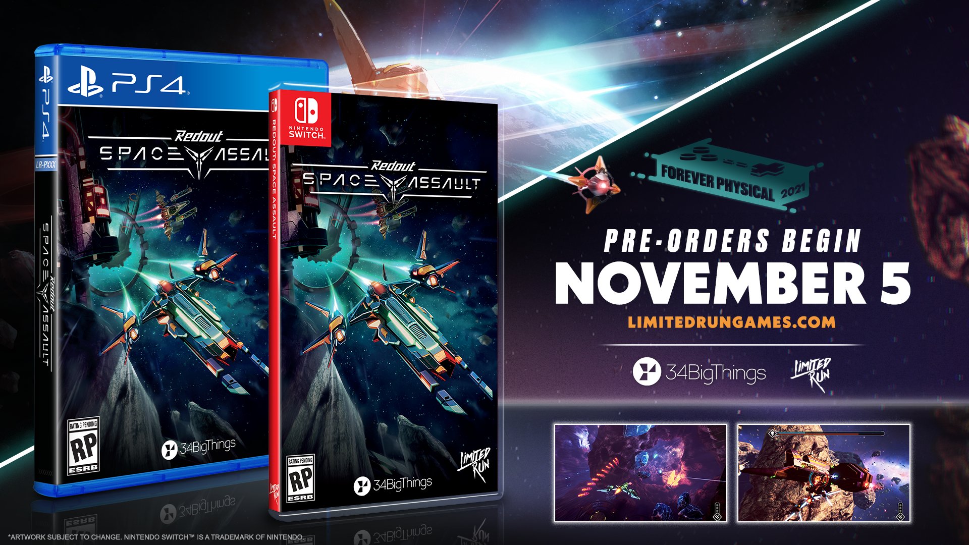 Limited Run Gamesがパッケージ版『Redout Space Assault』の予約受付 ...