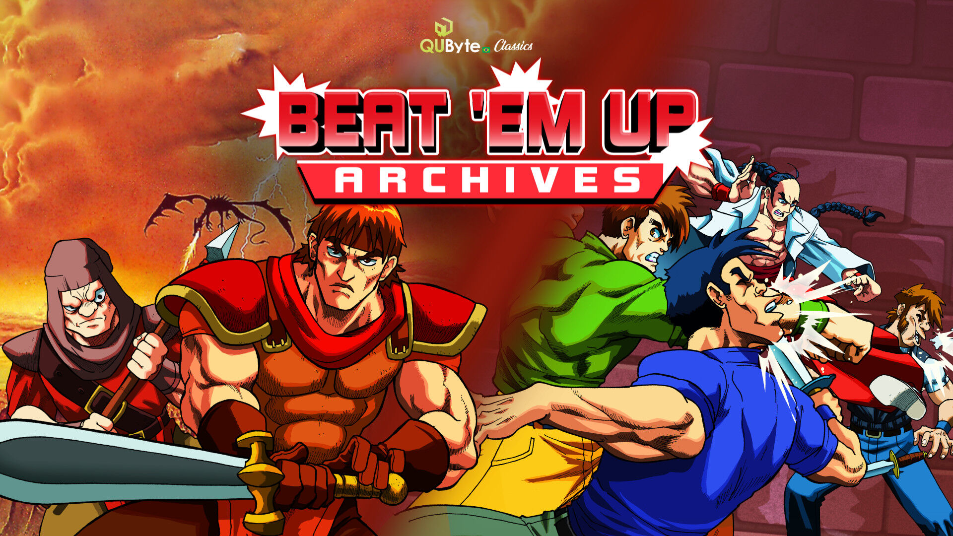 Switch版『Beat ‘Em Up Archives (QUByte Classics)』が2023年6月15日から配信開始 ...