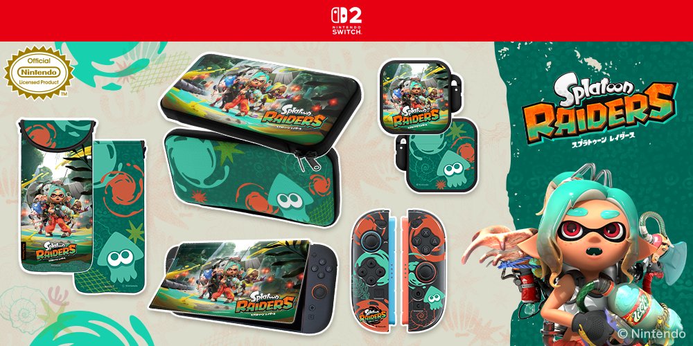 キーズファクトリーから『スプラトゥーン レイダース』デザインの
