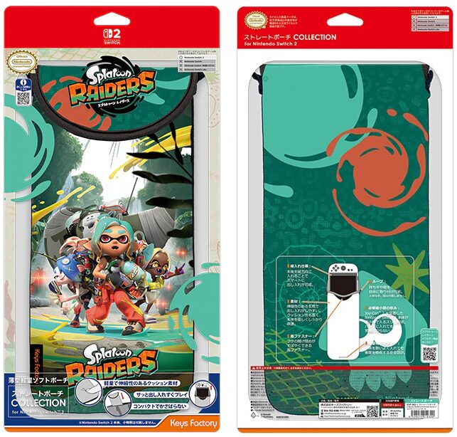 キーズファクトリーから『スプラトゥーン レイダース』デザインの
