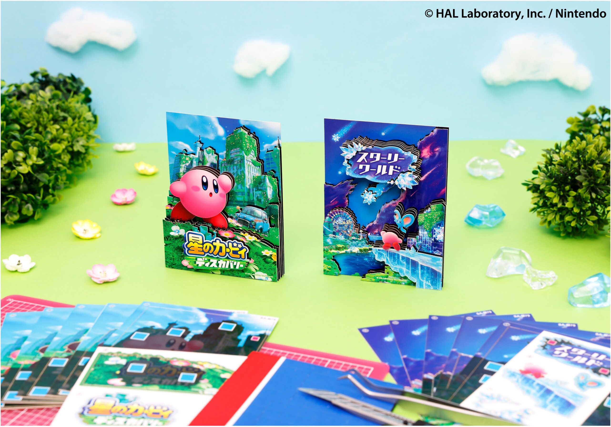 kirby-paper-shadow-art-min-kirby-andwaddl-yoyaku52